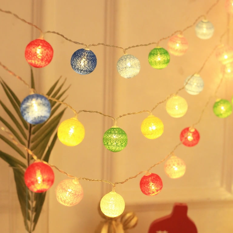 20 Leds Fairy Lights Ball Lights String, Battery Operated Lights