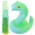 thumbnail image 3 of Miangastore Statues Miniatures de Serpent au Design Réaliste Résine Verte 16 Pcs, 3 of 8