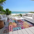 thumbnail image 6 of Addison Rugs Chantille Indoor/Outdoor Transitional Novelty Red Washable Rectangle Rug, 8' x 10', 6 of 6