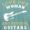 thumbnail image 3 of CafePress - Love One Woman And Several Guitars Shirt T Shirt - Mens Comfort Colors Shirt, 3 of 5