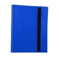 thumbnail image 1 of Trading card binder, card storage organizer, clear page protector, baseball card Blue, 1 of 9