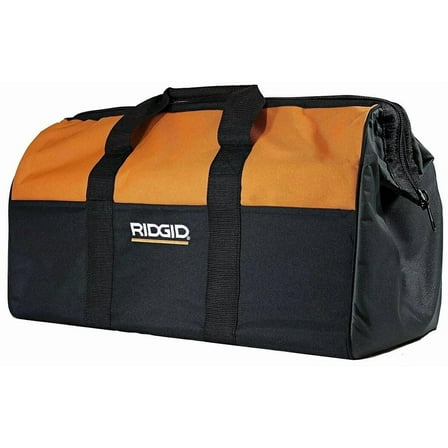 Brand New Ridgid 22" X 10 " X 13 Large Heavy Duty 6 Pocket Tool Bag