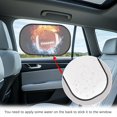 thumbnail image 4 of Yuyamidu Rugby Car Side Window Sun Shade Universal Car Window Sun Shades for Kids 20 x 12 Inch Car Shade for Babies Cool Car Shade Protection from Heat and UV, 4 of 7
