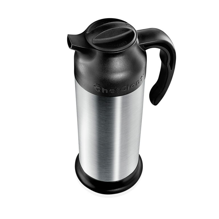 Large Capacity Stainless Steel Cold and Hot Coffee Pot with Handle