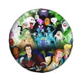 thumbnail image 2 of Ghostbusters Characters Spare Tire Cover Waterproof Dust-Proof Universal Wheel Tire Cover Protector Accessories 14" 15" 16" 17", 2 of 7