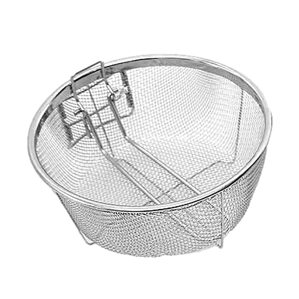 Fovolat Stainless Steel Fry Baskets with Handle Deep Fryer Strainer ...