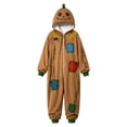 thumbnail image 5 of Halloween Boy's Onesie, Hooded Zipper Jumpsuit, Matching Family Elastic Loungewear for Halloween, 5 of 8