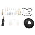 thumbnail image 1 of Kit de reparación de carburador de motocicleta de 120 piezas con juntas tóricas, chorros de válvula flotante para KLX250 2001-2007, 1 of 8