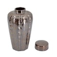 thumbnail image 3 of Spitzer Metallic Glaze Ceramic Canisters - Set of 3 - Bronze, 3 of 4