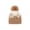 Khaki, variant on Fashion Ultra-Warm Christmas Hat Knitted Hat with Snowflake Faux Fur, for Women Men Daily & Outdoor Wear Christmas Gifts