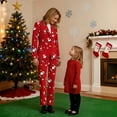 thumbnail image 4 of Drtj Women's Christmas Santa Claus Printed 2-Piece Suit Set, Festive Blazer & Pants Outfit, 9 Colors for Holiday Celebrations, 4 of 5
