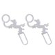 thumbnail image 1 of Silicone Kettle Grip Buckles 2pcs Horse Shape Handle Accessories for Tea Pots Easy to Use & Extends Kettle Lifespan, 1 of 5