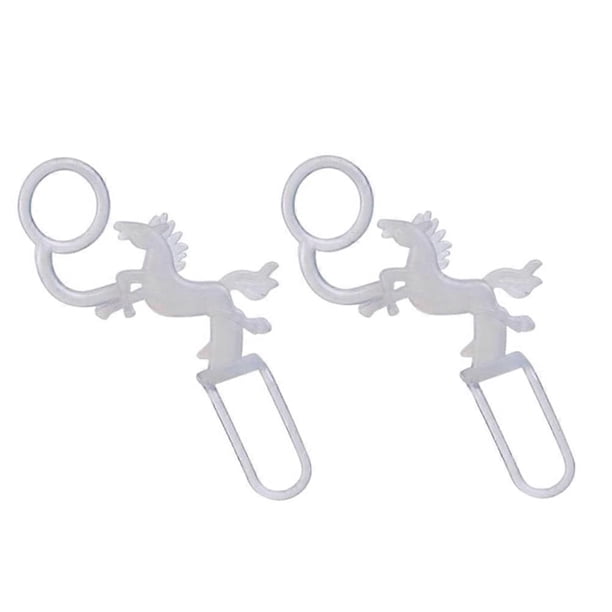 Silicone Kettle Grip Buckles 2pcs Horse Shape Handle Accessories for Tea Pots Easy to Use & Extends Kettle Lifespan