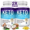 Toplux Keto MCT Oil Capsules 3000mg Natural Coconut Oil, Source of Energy, Easy to Digest, 90 Softgels