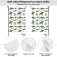 thumbnail image 2 of Easygdp Cute Turtle Garden Flag Yard Flag Welcome Flag, Double-Sided, Weather Resistant for Outdoor Decor - 12.5"x18", 2 of 9