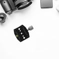thumbnail image 3 of Miangastore Quick Release Plate Clamp with 1/4 3/8inch Thread for Tripod Ballhead Quick Release Plate Adapter Tripod Quick Release Plate, 3 of 8