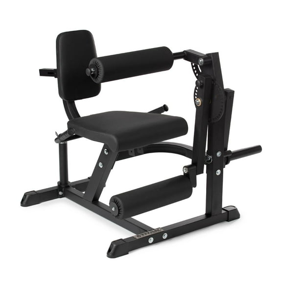Titan Fitness Adjustable Leg Exercise Machines for Lower Body with Vinyl Upholstery, Black, 300lb Rated