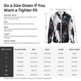 thumbnail image 3 of KLL Butterfly Angel Wings Art Print Men's Women’s UPF 50+ Sun Protection Outdoor Hoodie Jacket Long Sleeve Fishing Hiking Performance Shirt- XX-Large, 3 of 5