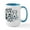 White/Blue Inside, variant on CafePress - Schnauzer Company Mugs - 15 oz Ceramic Large White Novelty Mug