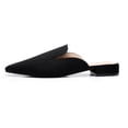 thumbnail image 3 of Apakowa Mules for Women Flats Comfortable Slip on Women Mules Pointed Toe Backless Loafers Shoes, 3 of 7