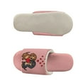 thumbnail image 5 of COEQINE Cute Dachshund Pink Slip On Slippers for Women Indoor, Winter Slippers Foldable Spa Slides Flannel House Shoes Open Toe Bedroom Shoes Machine Washable for Business Trip, 42-43, 5 of 7