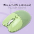 thumbnail image 3 of Dual Mode  Mouse, Silent Design, Widely Compatible, Adjustable DPI, Portable Size Computer Mouse for Laptop, PC, Computer, 3 of 8