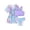 Light Purple-b, variant on ibiyuan Girls Swimsuit ,3-Piece Kids Bathing Suits Girls Adjustable Straps Girls Tankini Swimsuit Ruffle Bikini Set with Chest Pad Contrast Trim Swimwear Set Girl,8-9 Years