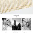 thumbnail image 2 of OUTAD Capital Letter Initial Necklace Hip-Hop Gold Alphabet Pendant Necklaces Chain, 2 of 8