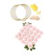 thumbnail image 4 of 12 piezas de centros de mesa florales de metal multifuncionales para decoración de bodas DIY, adornos de mesa, corona redonda con estructura de, 4 of 9