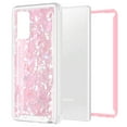 thumbnail image 4 of Samsung Galaxy S21 Plus 5G Case, Rosebono Graphic Design Shockproof Impact Resistant Protective Full-Body Rugged Clear Hybrid Bumper Case for Samsung Galaxy S21 Plus 5G (Pink Shell), 4 of 5