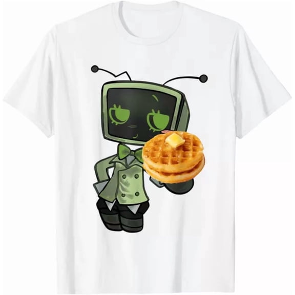 Vee From Dandys World Character Pancake T-Shirt WHITE Unisex S-5XL Hot Trending Shirt, Vintage Birthday Gift