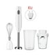 thumbnail image 4 of Immersion Hand Blender 4-in-1 Stick Blender with 600ml Mixing Beaker, Food Grinder, Egg Whisk, Smoothies, Sauces and Soups - White（EU Plug）, 4 of 5