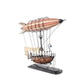 thumbnail image 4 of Old Modern Handicrafts Steampunk Airship Model Decoración de techo, talla única, multicolor, 4 of 9