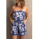thumbnail image 2 of ABPHQTO Mono de Mujer Bandeau Estampado Floral Gris con Bolsillos, 2 of 5