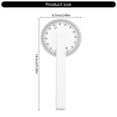 thumbnail image 3 of Clothing Pattern Making Measuring Ruler Roller Wheel Quilting Ruler Rotating Quilting Ruler for Sewing Measuring, 3 of 9