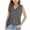 Gray, variant on jobturf Girls Tank Tops Summer Trendy Loose V Neck T Shirts Breathable Basic Tees Beach Vacation Sleeveless Blouses for Kids 5-15 Years