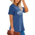 thumbnail image 3 of XCHQRTI Nope Not Today Womens Graphic Shirt Inspirational Plus Size Tees Short Sleeve Summer Casual Tops, 3 of 6
