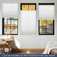 thumbnail image 4 of Keego No Drilling Cordless Cellular Shades Honeycomb Window Blinds Easy Installation Heat Insulating Noise Reducing Curtains Semi-Blackout White, 45.0"w x 66"h, 4 of 8