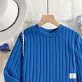 thumbnail image 7 of NOLDARES Infant Kids Girl 2 Piece Winter Clothing Set Long Sleeve Crewneck Tee and Pants Cute Print Outfits Clothes(Blue,11-12 Y), 7 of 7