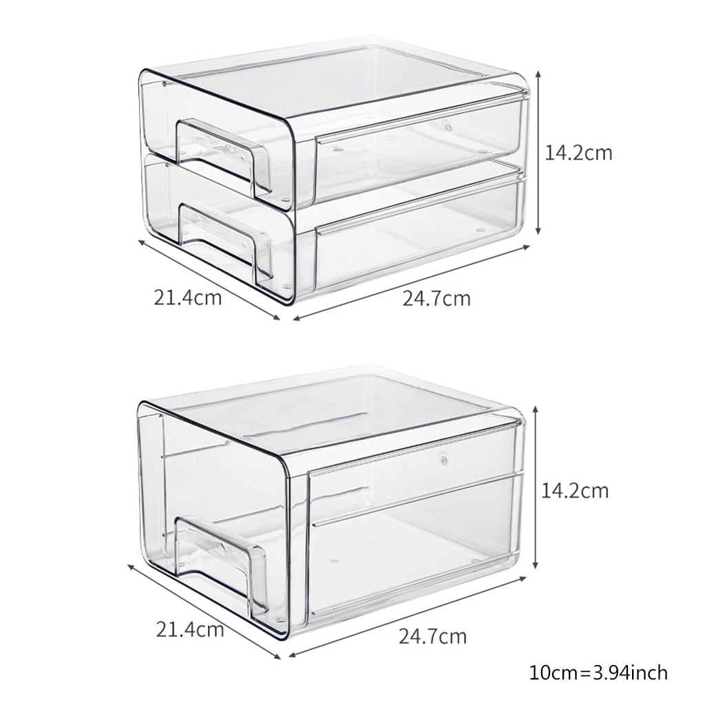 Storage Box Tray Containers Kitchen Refrigerator Eggs Transparent Dispenser Airtight for Preservation Box