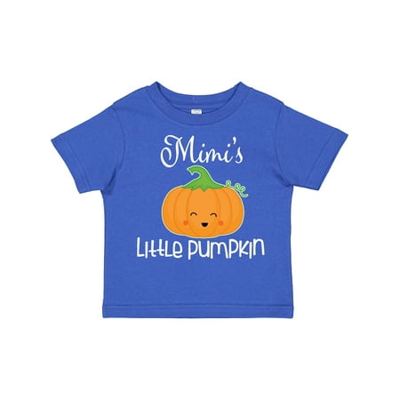 

Inktastic Mimi Little Pumpkin Grandkids Gift Toddler Boy or Toddler Girl T-Shirt