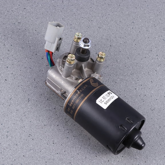 LULULION Universal Windshield Wiper Motor Kit Car Wiper Motor Black 1Pcs