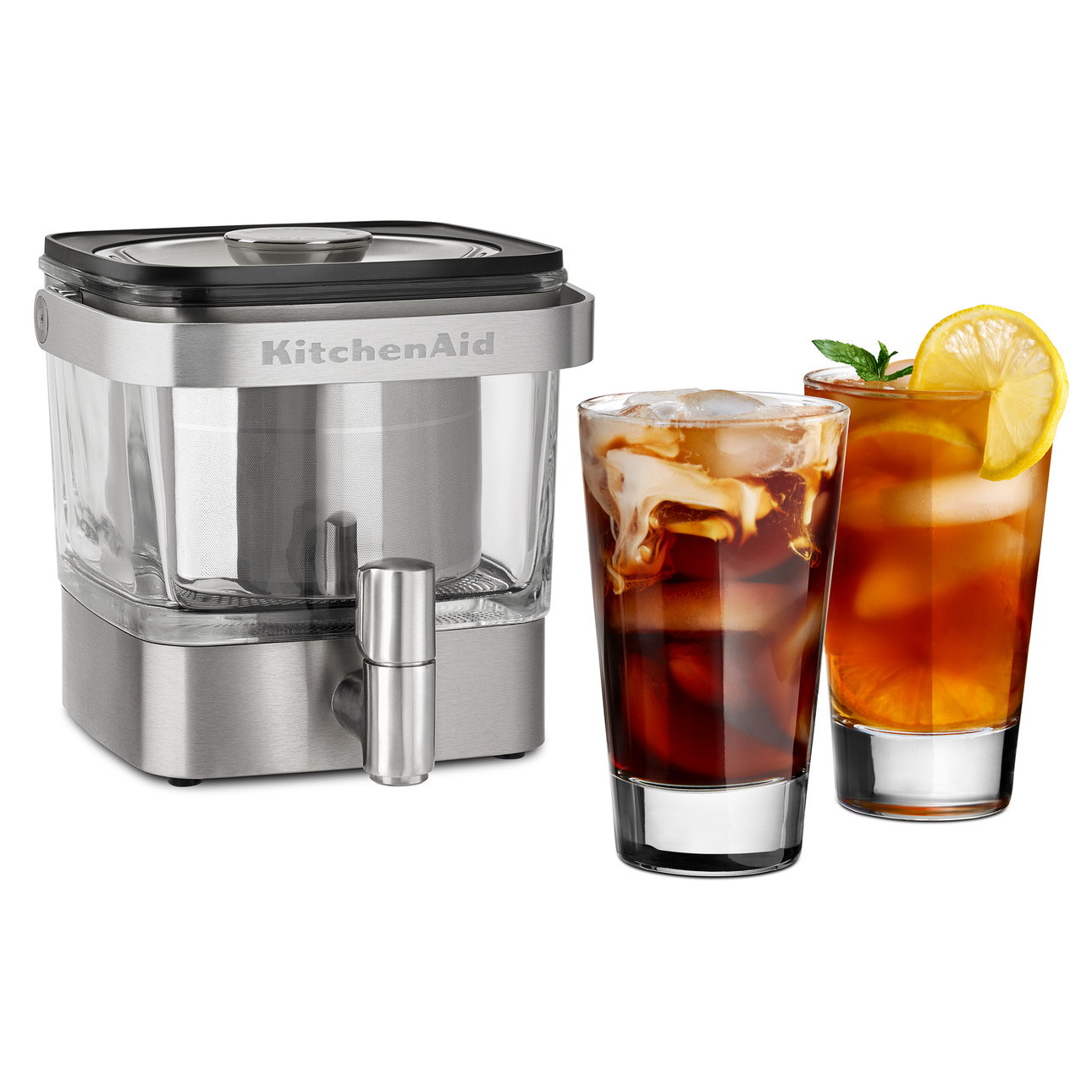 KitchenAid 28 oz Cold Brew Coffee Maker, Brushed Stainless Steel, KCM4212 - image 2 of 8