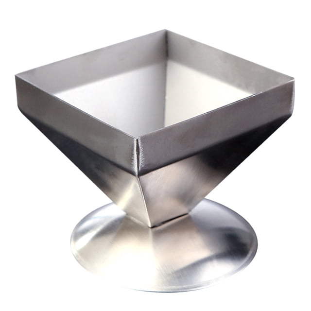 MIANGASTORE Moule à Viande en Forme de Tour Carrée en Acier Inoxydable 1 Pce