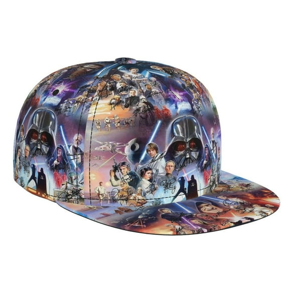 Star War-S Flat Brim Bill Baseball Cap Adjustable Hat Hip Hop Caps for Dad Men Women