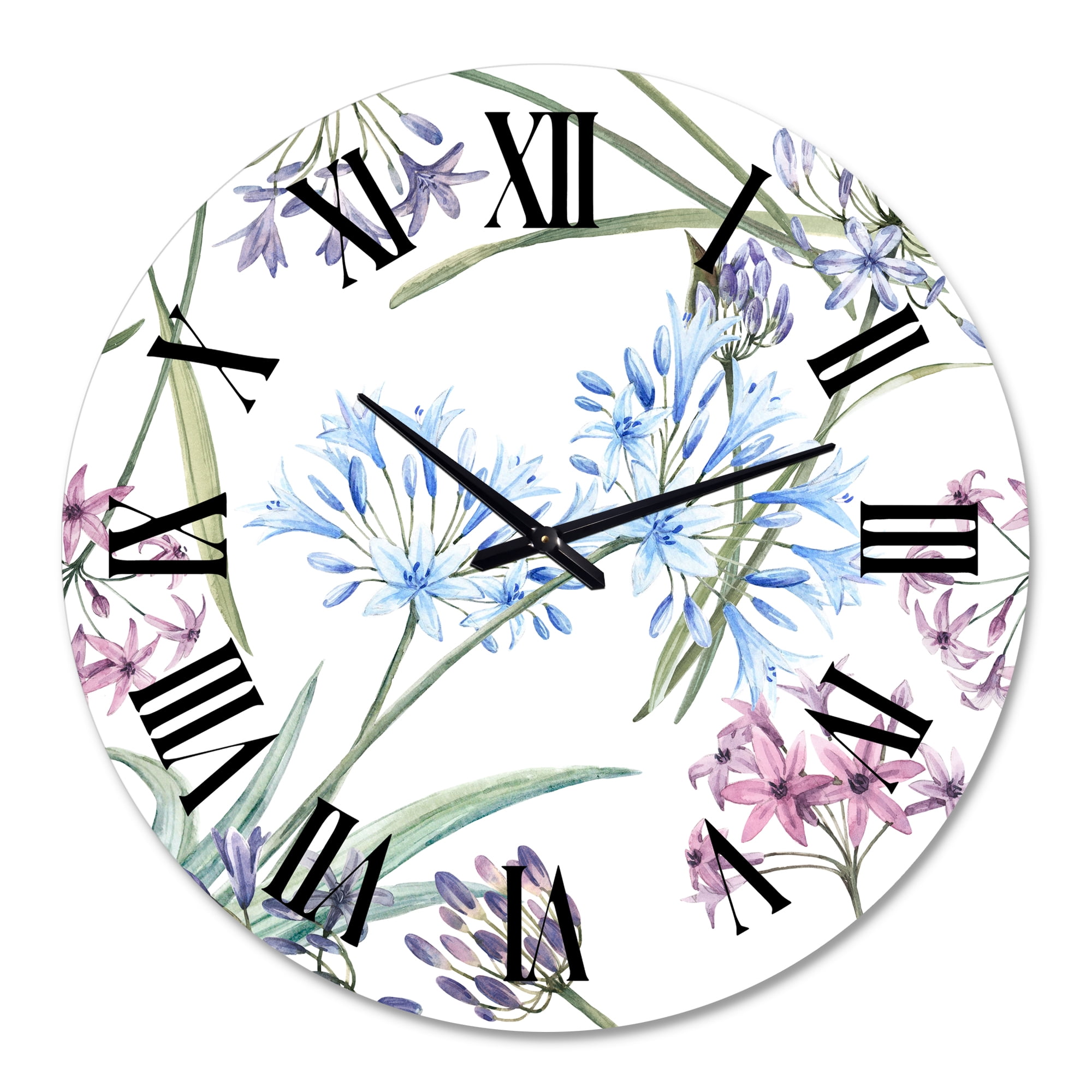 Designart 1 in Quartz Traditional Wall Clock