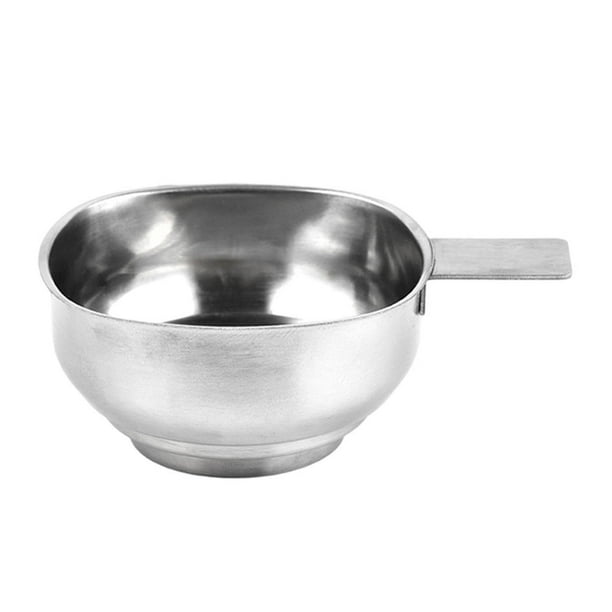 Embudo de aceite de acero inoxidable grueso, colador de cocina, embudo de boca ancha para cocina, 1 unidad