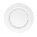 Adjustable Air Vent ABS Wall Mounted Flexible Space Saving Round Soffit Air Vent for Bathroom Library