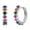esrring 1042, variant on Lightweight Big Hoop Earrings for Women Colorful Zircon Earrings Fashion Zircon Women's Earrings 14K Gold Plated Flat Back Cartilage Earrings for Women Men Clearance Sale