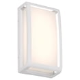 thumbnail image 2 of Montana 1 - Light White LED Acrylic & Aluminum Outdoor Wall Light, 2 of 10